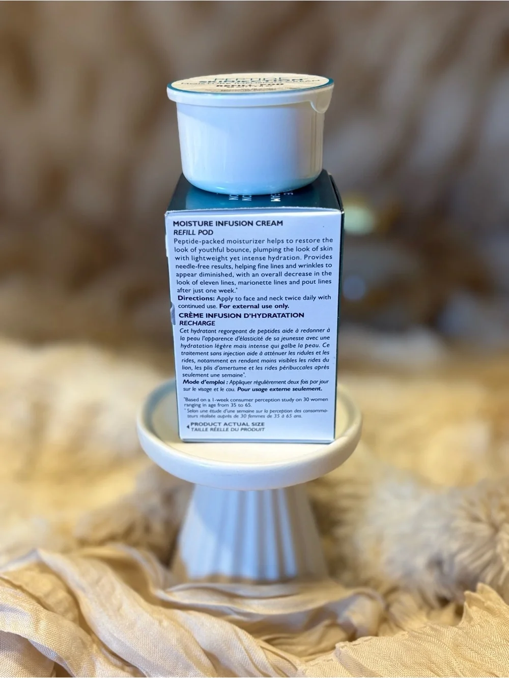 💛NIB Peter Thomas Roth Peptide Skinjection Moisture Infusion Cream Refill Pod